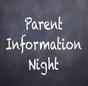 Parent Information Night thumbnail